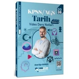 Yediiklim Yayınları 2026 KPSS Genel Kültür Atölye Tarih Video Ders Notları