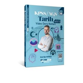 Yediiklim Yayınları 2026 KPSS Genel Kültür Atölye Tarih Video Ders Notları