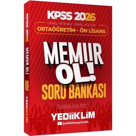Yediiklim Yayınları 2026 KPSS Genel Yetenek Genel Kültür Ortaöğretim Ön Lisans Memur Ol Soru Bankası