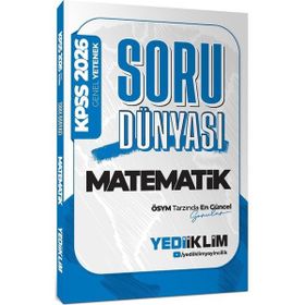 Yediiklim Yayınları 2026 KPSS Genel Yetenek Matematik Soru Dünyası
