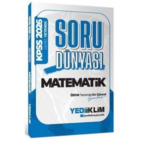 Yediiklim Yayınları 2026 KPSS Genel Yetenek Matematik Soru Dünyası