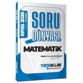 Yediiklim Yayınları 2026 KPSS Genel Yetenek Matematik Soru Dünyası