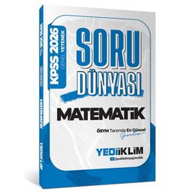 Yediiklim Yayınları 2026 KPSS Genel Yetenek Matematik Soru Dünyası
