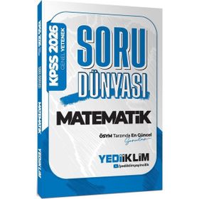 Yediiklim Yayınları 2026 KPSS Genel Yetenek Matematik Soru Dünyası