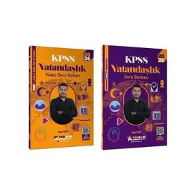 Yediiklim Yayınları 2026 KPSS Vatandaşlık Atölye 2'li Set Video Ders Notları ve Soru Bankası Yasin Yıldız