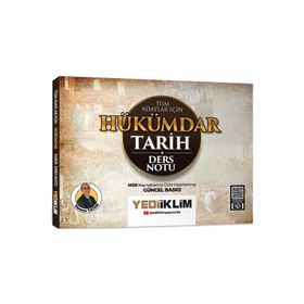 Yediiklim Yayınları 2026 Tüm Adaylar İçin Hükümdar Tarih Ders Notu