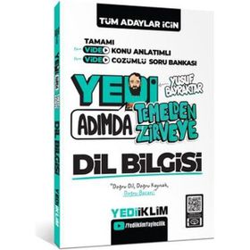 Yediiklim Yayınları 2026 Tüm Adaylar İçin Yedi Adımda Temelden Zirveye Dil Bilgisi Video Konu Anlatımlı Video Çözümlü Soru Bankası