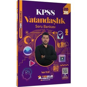 Yediiklim Yayınları Atölye Serisi 2026 KPSS Genel Kültür Vatandaşlık Tamamı Video Çözümlü Soru Bankası