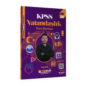 Yediiklim Yayınları Atölye Serisi 2026 KPSS Genel Kültür Vatandaşlık Tamamı Video Çözümlü Soru Bankası