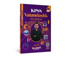 Yediiklim Yayınları Atölye Serisi 2026 KPSS Genel Kültür Vatandaşlık Tamamı Video Çözümlü Soru Bankası