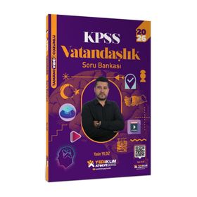 Yediiklim Yayınları Atölye Serisi 2026 KPSS Genel Kültür Vatandaşlık Tamamı Video Çözümlü Soru Bankası