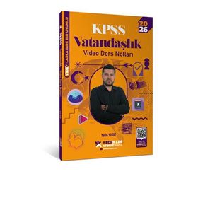 Yediiklim Yayınları Atölye Serisi 2026 KPSS Genel Kültür Vatandaşlık Video Ders Notları