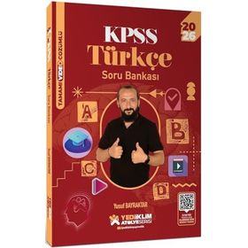 Yediiklim Yayınları Atölye Serisi 2026 KPSS Genel Yetenek Türkçe Tamamı Video Çözümlü Soru Bankası