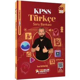 Yediiklim Yayınları Atölye Serisi 2026 KPSS Genel Yetenek Türkçe Tamamı Video Çözümlü Soru Bankası