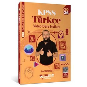 Yediiklim Yayınları Atölye Serisi 2026 KPSS Genel Yetenek Türkçe Video Ders Notları