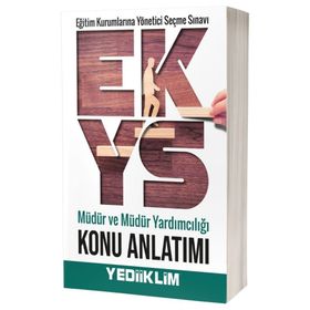 Yediiklim Yayınları EKYS Müdür Ve Müdür Yardımcılığı Konu Anlatımı