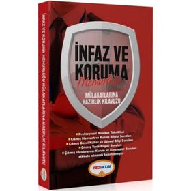 Yediiklim Yayınları İnfaz ve Koruma Memurluğu Mülakatlarına Hazırlık Kılavuzu