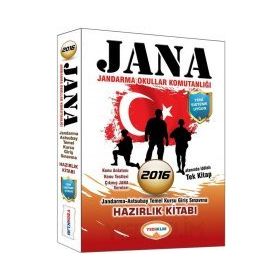 Yediiklim Yayınları Jana Jandarma Okullar Komutanlığı Hazırlık Kitabı