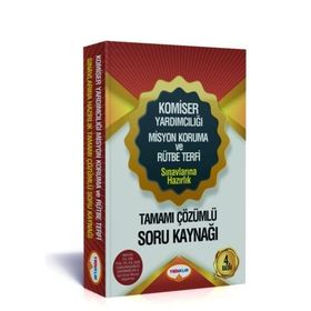 Yediiklim Yayınları Komiser Yardımcılığı Misyon Koruma Ve Rütbe Terfi Sınavlarına Hazırlık Tamamı Çözümlü