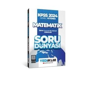 Yediiklim Yayınları - KPSS 2024 Genel Yetenek Matematik Soru Dünyası
