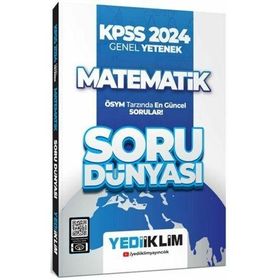 Yediiklim Yayınları - KPSS 2024 Genel Yetenek Matematik Soru Dünyası