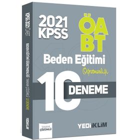 Yediiklim Yayınları ÖABT Beden Eğitimi Öğretmenliği Tamamı Çözümlü 10 Deneme