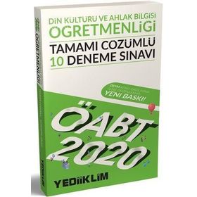 Yediiklim Yayınları ÖABT Din Kültürü Ve Ahlak Bilgisi Öğretmenliği Tamamı Çözümlü 10 Deneme