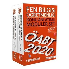 Yediiklim Yayınları ÖABT Fen Bilgisi Öğretmenliği Konu Anlatımlı Modüler Set
