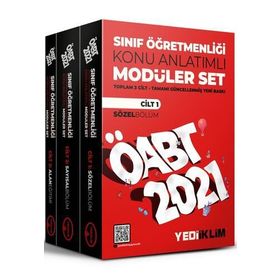 Yediiklim Yayınları ÖABT Fen Bilgisi Öğretmenliği Konu Anlatımlı Modüler Set