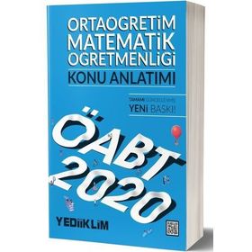 Yediiklim Yayınları ÖABT Ortaöğretim Matematik Öğretmenliği Konu Anlatımı