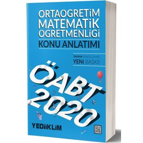 Yediiklim Yayınları ÖABT Ortaöğretim Matematik Öğretmenliği Konu Anlatımı
