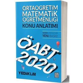 Yediiklim Yayınları ÖABT Ortaöğretim Matematik Öğretmenliği Konu Anlatımı