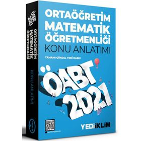 Yediiklim Yayınları ÖABT Ortaöğretim Matematik Öğretmenliği Konu Anlatımı