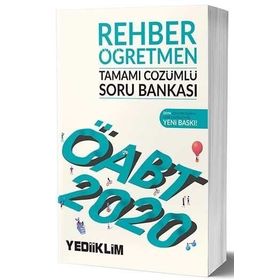 Yediiklim Yayınları ÖABT Rehber Öğretmen Tamamı Çözümlü Soru Bankası