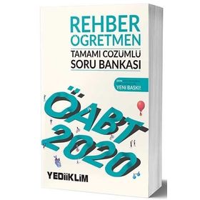 Yediiklim Yayınları ÖABT Rehber Öğretmen Tamamı Çözümlü Soru Bankası