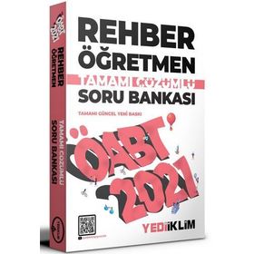 Yediiklim Yayınları ÖABT Rehber Öğretmen Tamamı Çözümlü Soru Bankası