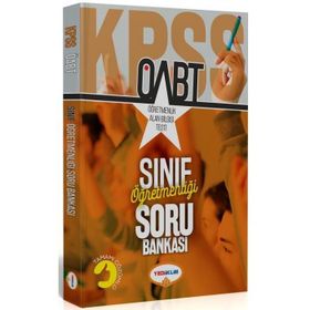 Yediiklim Yayınları ÖABT Sınıf Öğretmenliği Tamamı Çözümlü Soru Bankası