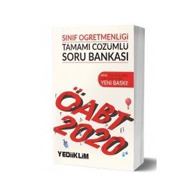 Yediiklim Yayınları ÖABT Sınıf Öğretmenliği Tamamı Çözümlü Soru Bankası