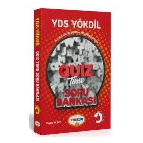 Yediiklim Yayınları YDS YÖKDİL Quiz Time Tamamı Çözümlü Soru Bankası
