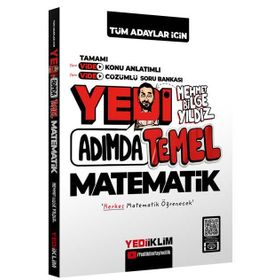 Yediiklim Yayınları Yedi Adımda Temel Matematik Video Konu Anlatımlı Video Çözümlü Soru Bankası
