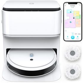 Yeedi Mop Station Beyaz Robot Süpürge