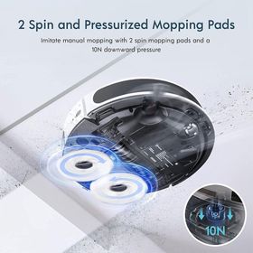 Yeedi Mop Station Beyaz Robot Süpürge