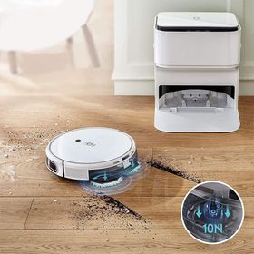 Yeedi Mop Station Beyaz Robot Süpürge
