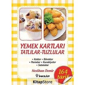 YEMEK KARTLARI TATLILAR TUZLULAR - NESLIHAN DEMIR