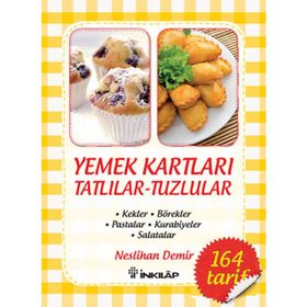 YEMEK KARTLARI TATLILAR TUZLULAR - NESLIHAN DEMIR