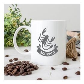 Yengeç Burcu Kupa Bardak Mug Burç Kupa Bardak