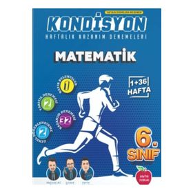 Yeni 6. Sınıf Kondisyon + 37 Hafta Matematik Denemesi Newton Yayınları