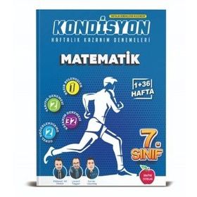 Yeni 7. Sınıf Kondisyon + 37 Hafta Matematik Denemesi Newton Yayınları