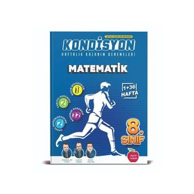 Yeni 8. Sınıf Kondisyon + 37 Hafta Matematik Denemesi Newton Yayınları