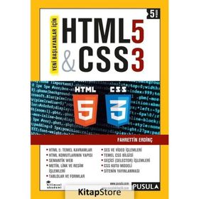 Yeni Başlayanlar İçin HTML5 - CSS3 - Fahrettin Erdinç